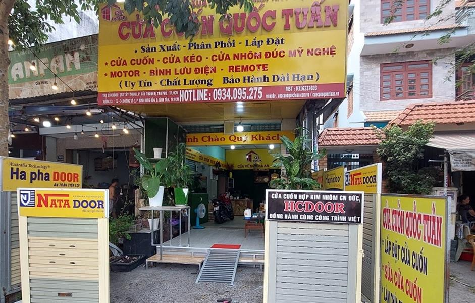 cửa cuốn quận tân phú